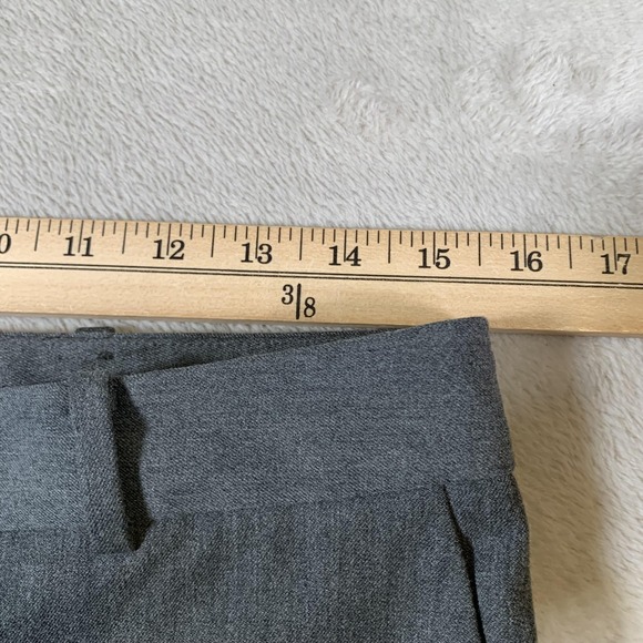 Brooks Brothers Pants Womens 6 Gray Caroline Fit Wide Leg Dress Trousers Career - Picture 2 of 13